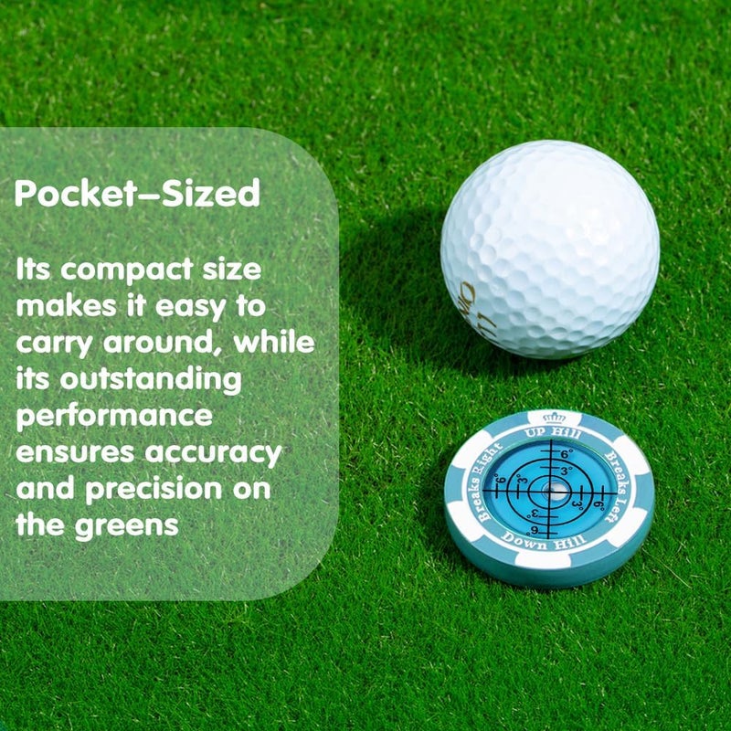 Prodigora SlopeMaster ProGreen Reader - Golf Ball Marker with High Precision Green Reading Aid Golf Accessories for Men Women - Image 5